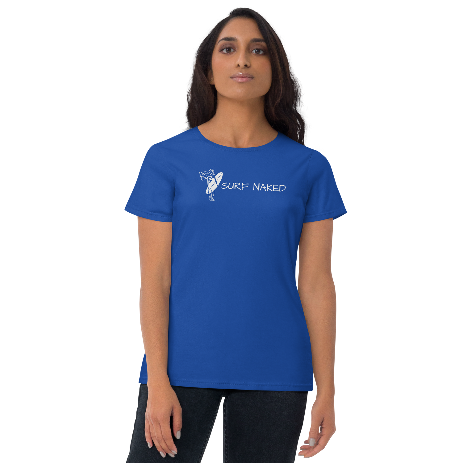 100 Percent Tee women's fitted t-shirt in soft fabric. Features tailored silhouette and vibrant California-inspired graphic.