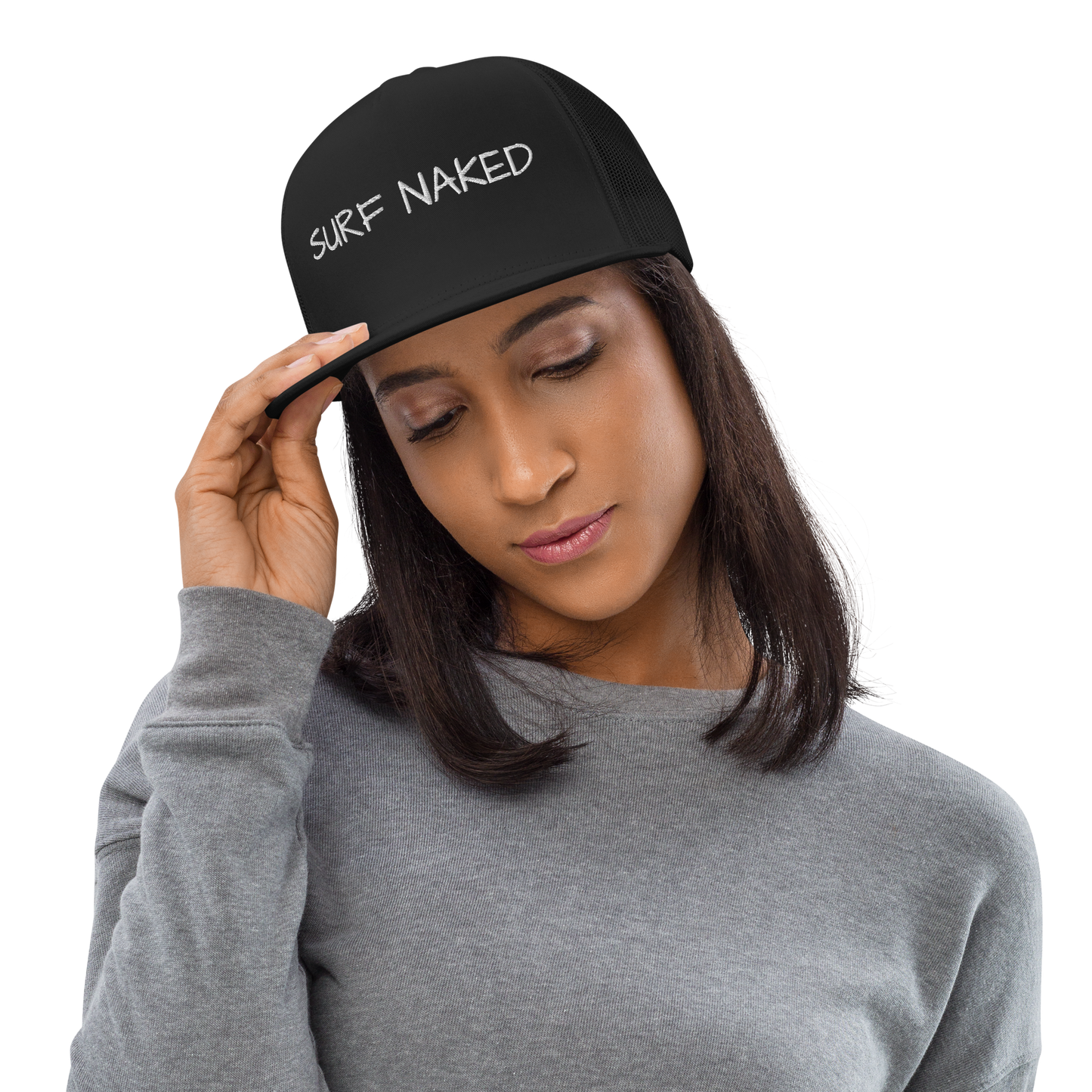 Surf Naked Trucker Cap