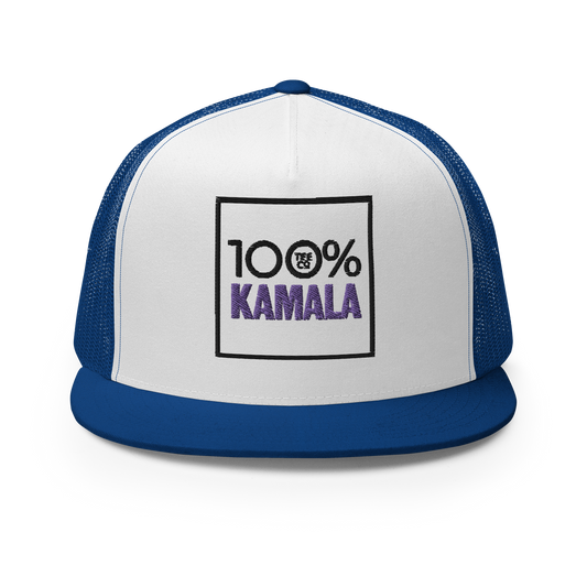 100% KAMALA Trucker Cap