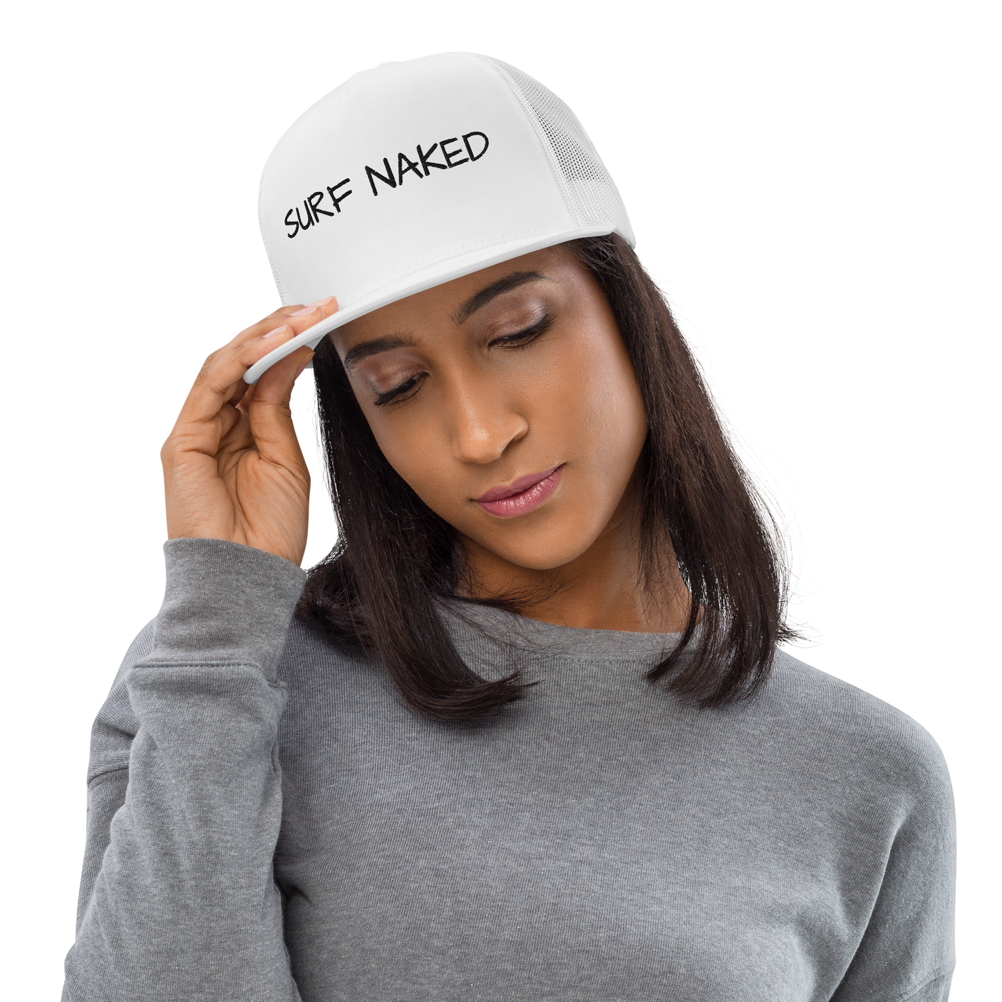 Surf Naked Trucker Cap