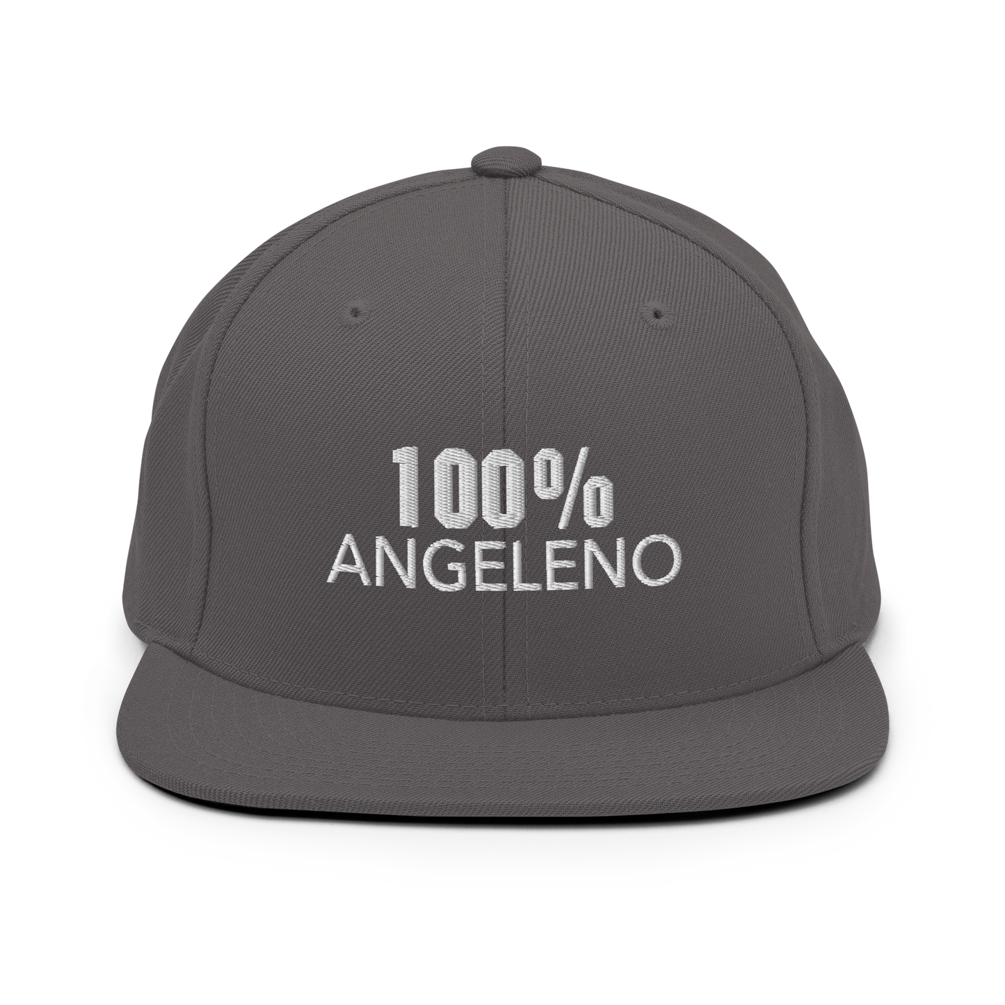 100% ANGELENO Snapback Baseball Hat