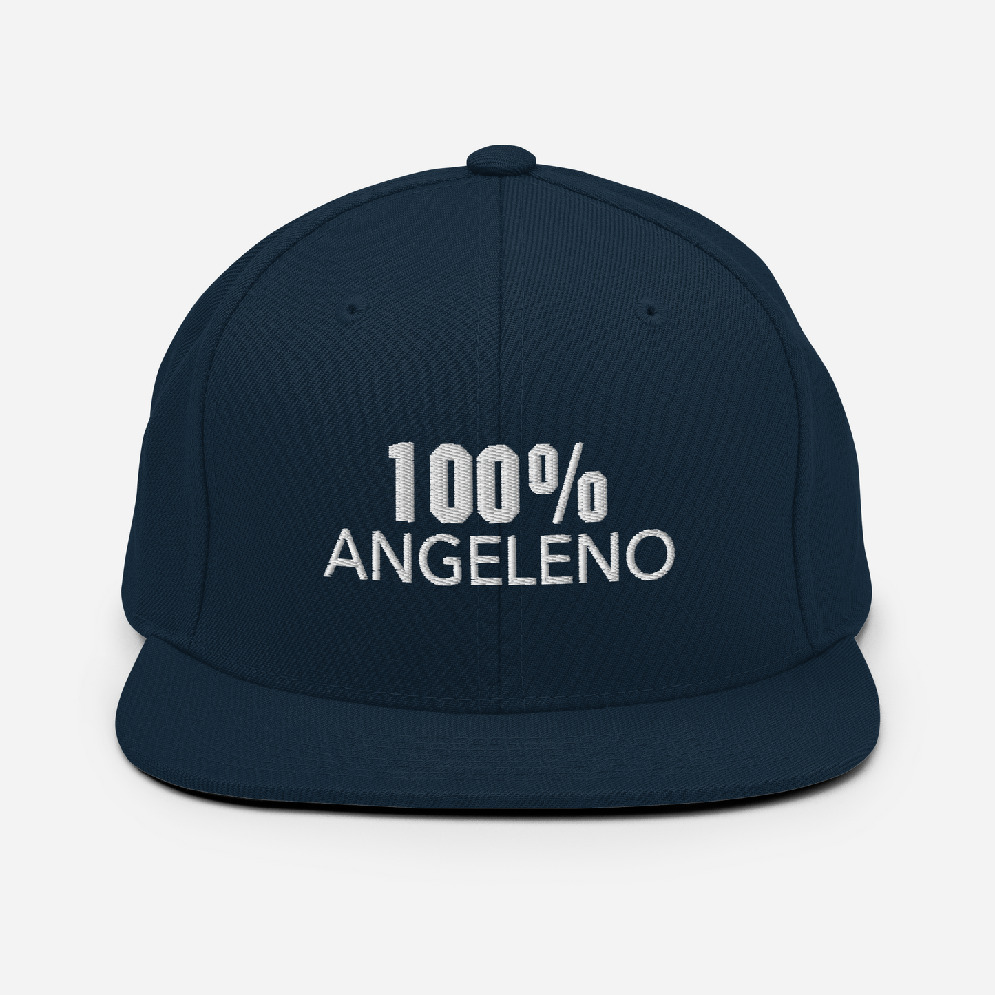 100% ANGELENO Snapback Baseball Hat