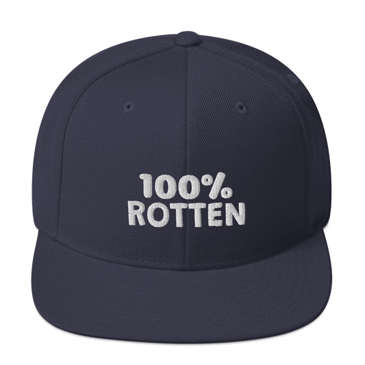 100% ROTTEN Snapback Baseball Hat