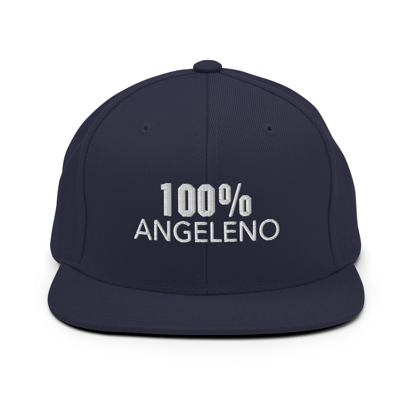 100% ANGELENO Snapback Baseball Hat