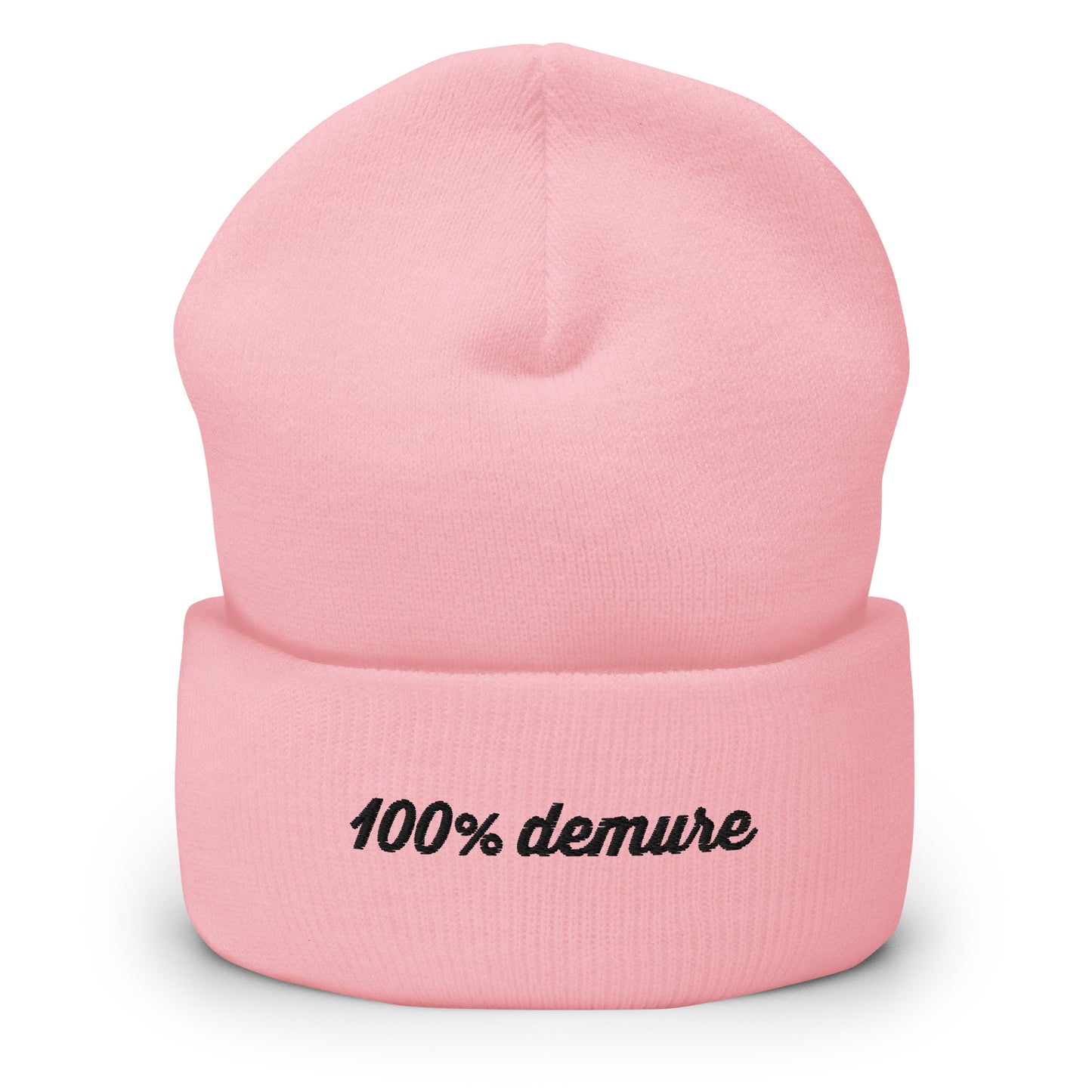 100% demure Cuffed Beanie