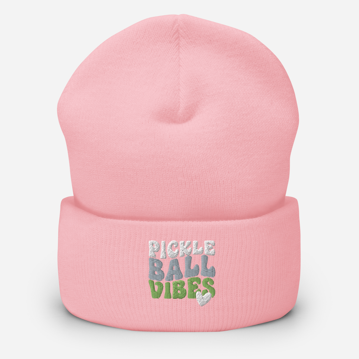 Pickleball Vibes Cuffed Beanie