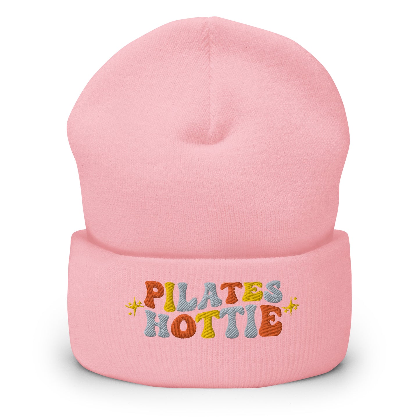 Pilates Hottie (Color) Cuffed Beanie