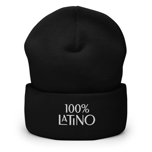 100% LATINO Cuffed Beanie