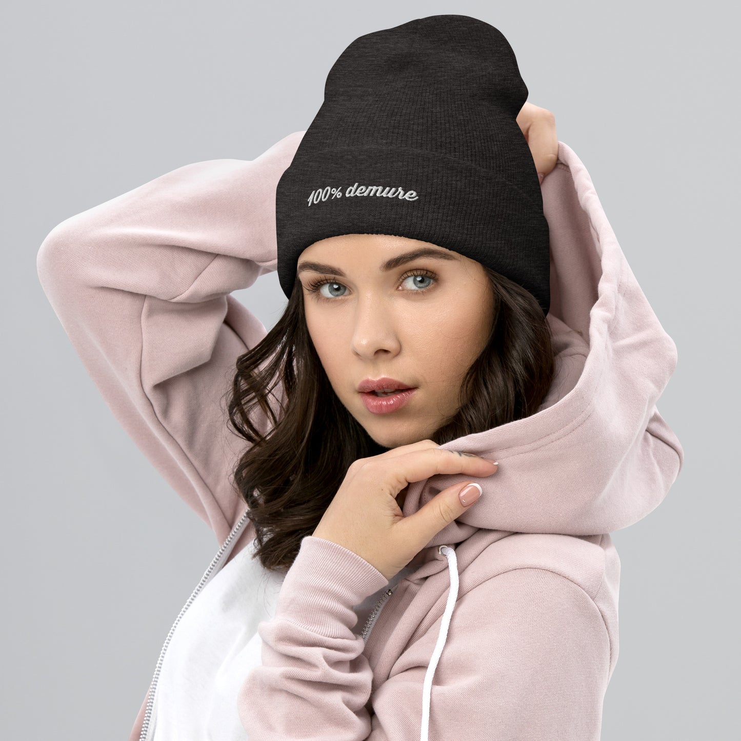 100% demure Cuffed Beanie