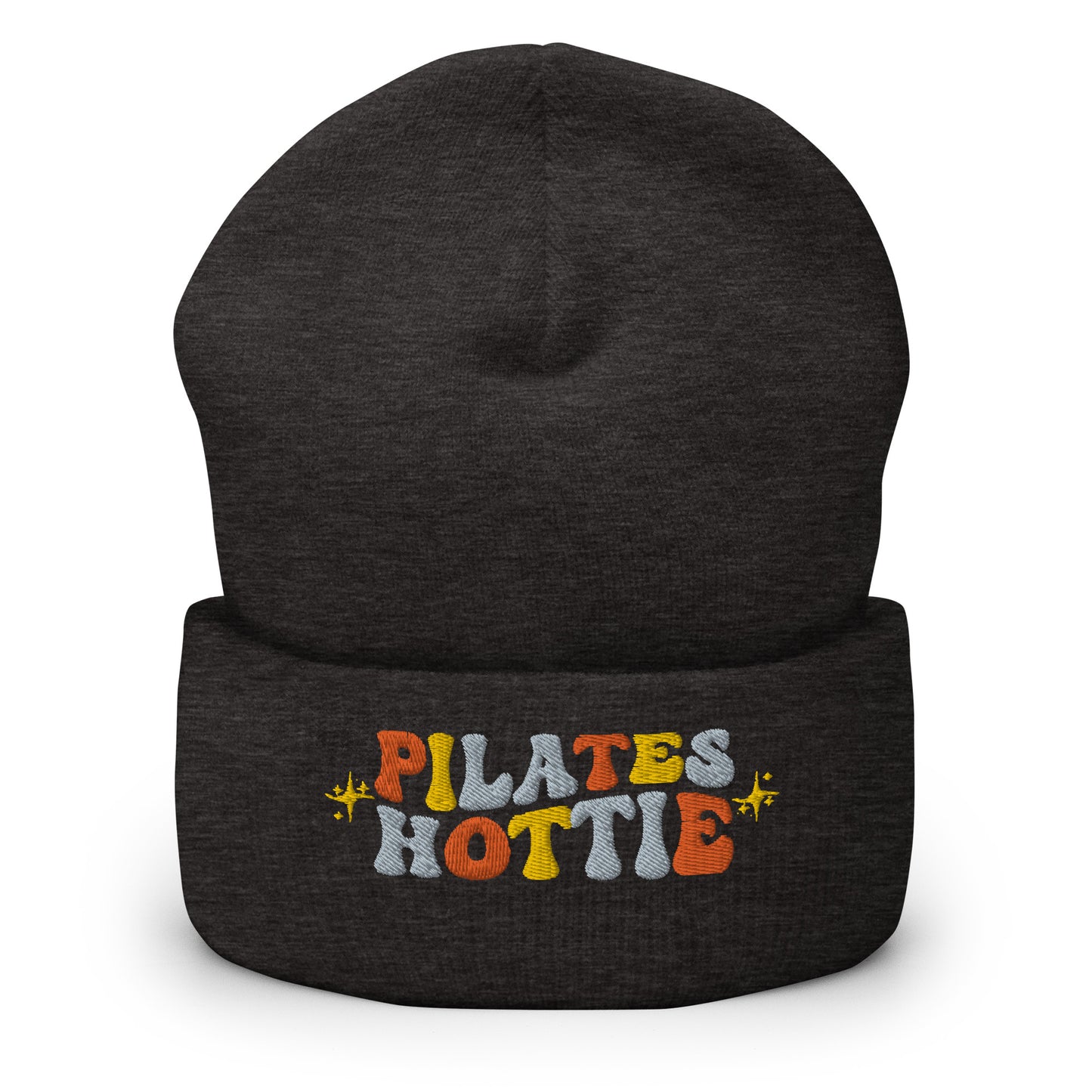 Pilates Hottie (Color) Cuffed Beanie