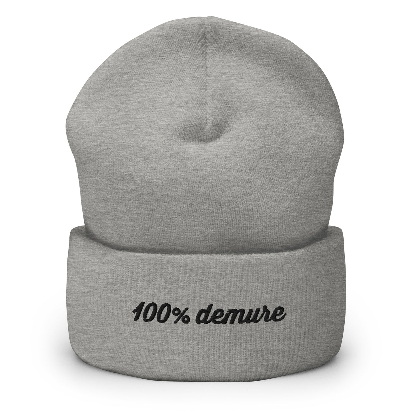 100% demure Cuffed Beanie