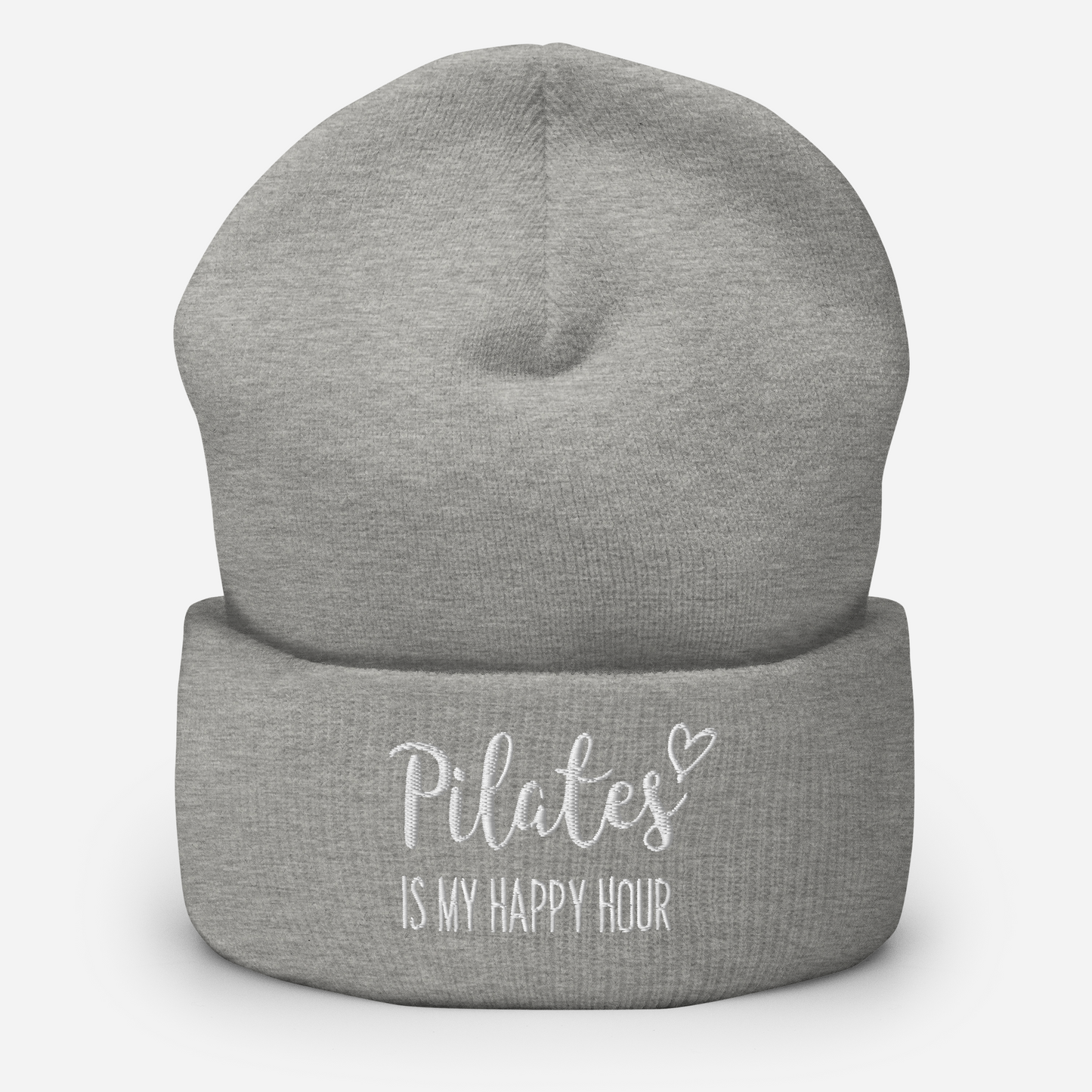 Pilates if my Happy Hour Cuffed Beanie