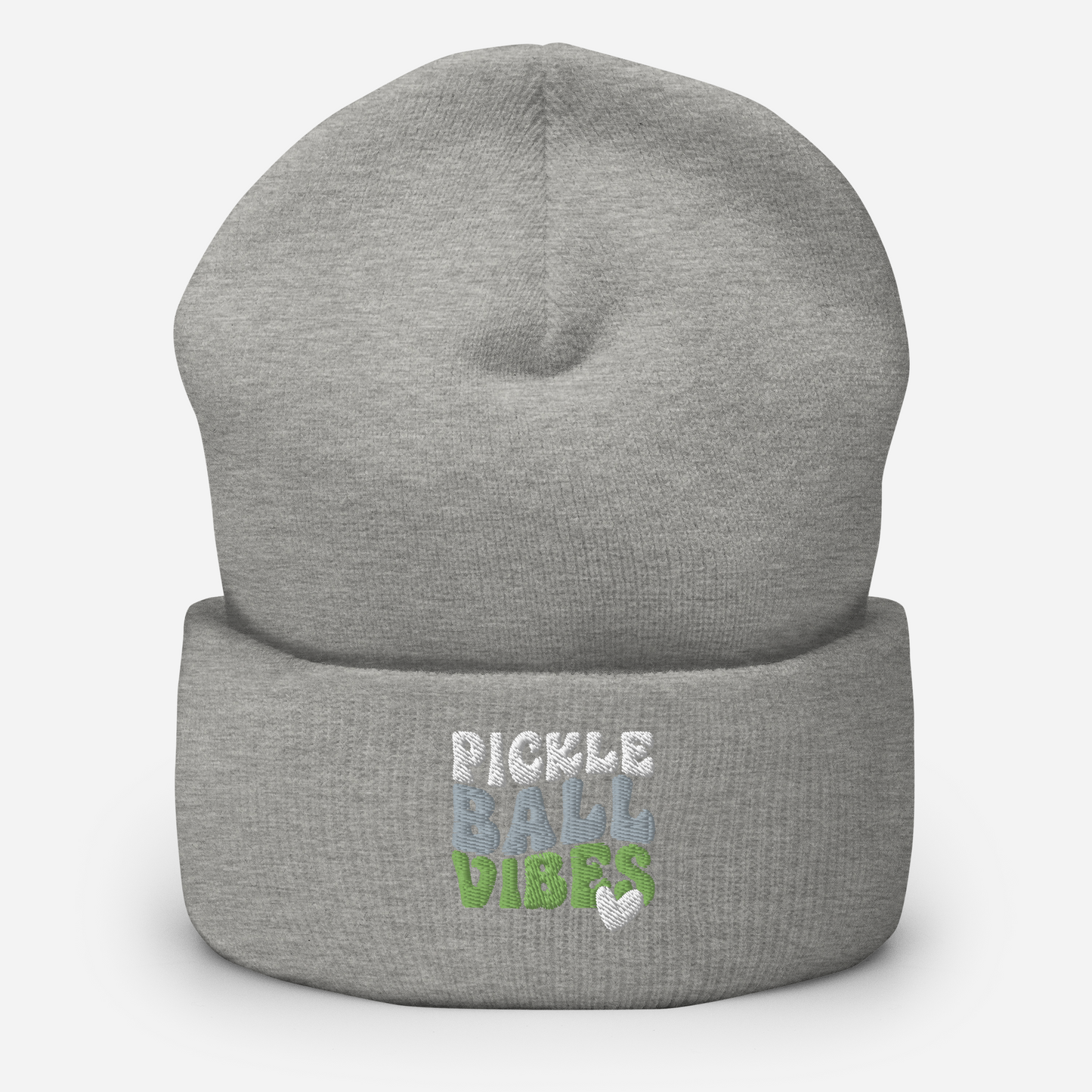 Pickleball Vibes Cuffed Beanie