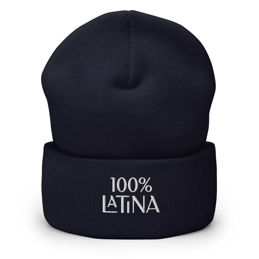 100% LATINA Cuffed Beanie