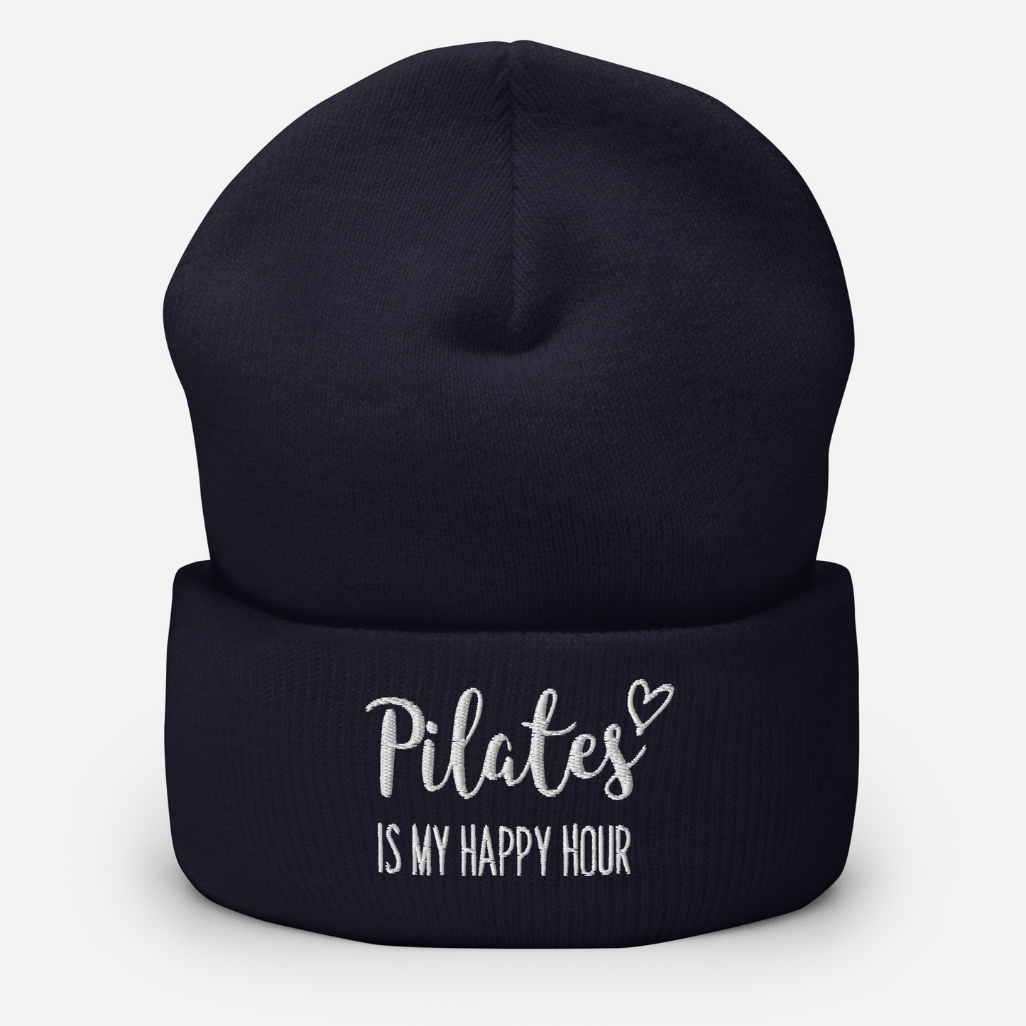 Pilates if my Happy Hour Cuffed Beanie