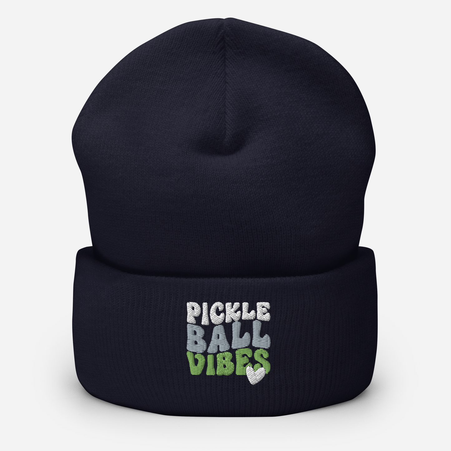 Pickleball Vibes Cuffed Beanie