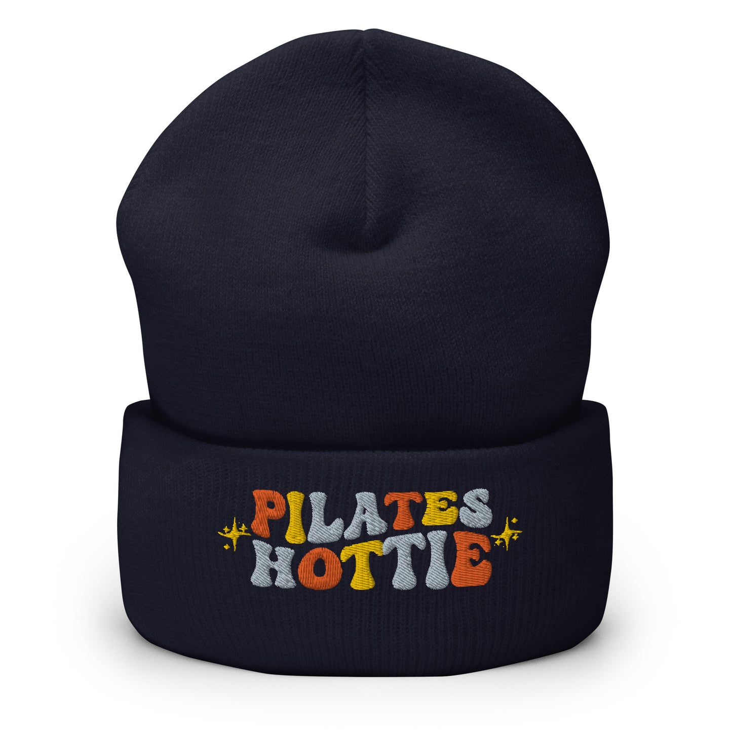 Pilates Hottie (Color) Cuffed Beanie