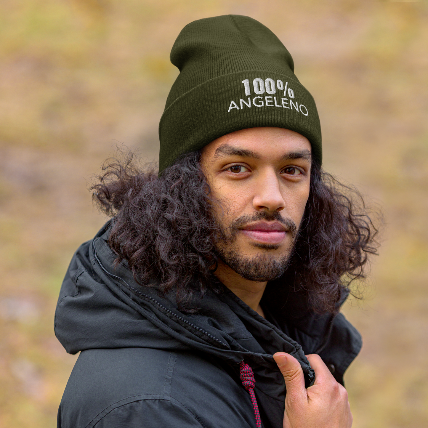 100% ANGELENO Cuffed Beanie