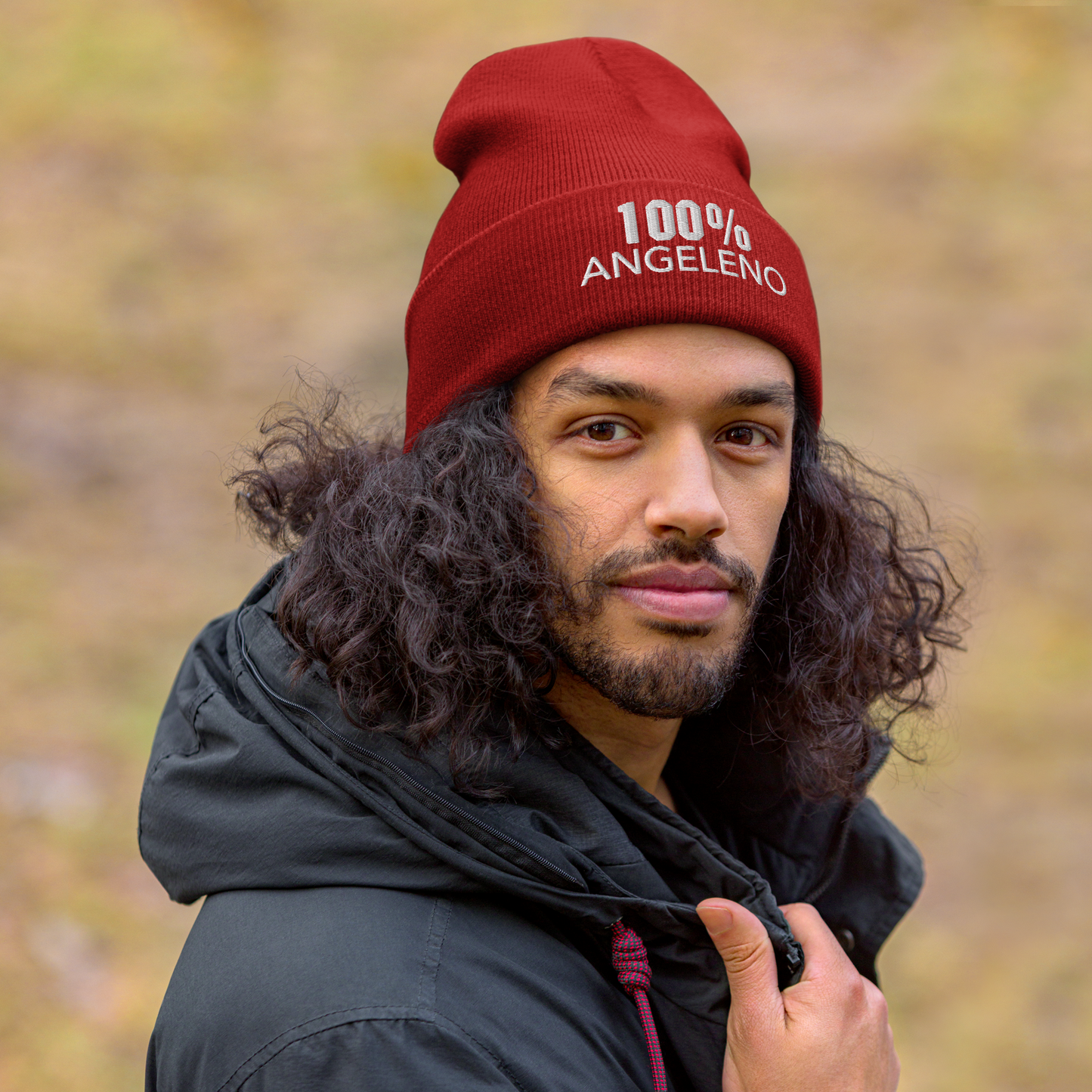 100% ANGELENO Cuffed Beanie