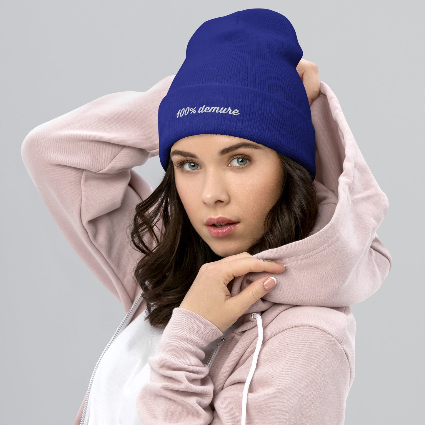 100% demure Cuffed Beanie