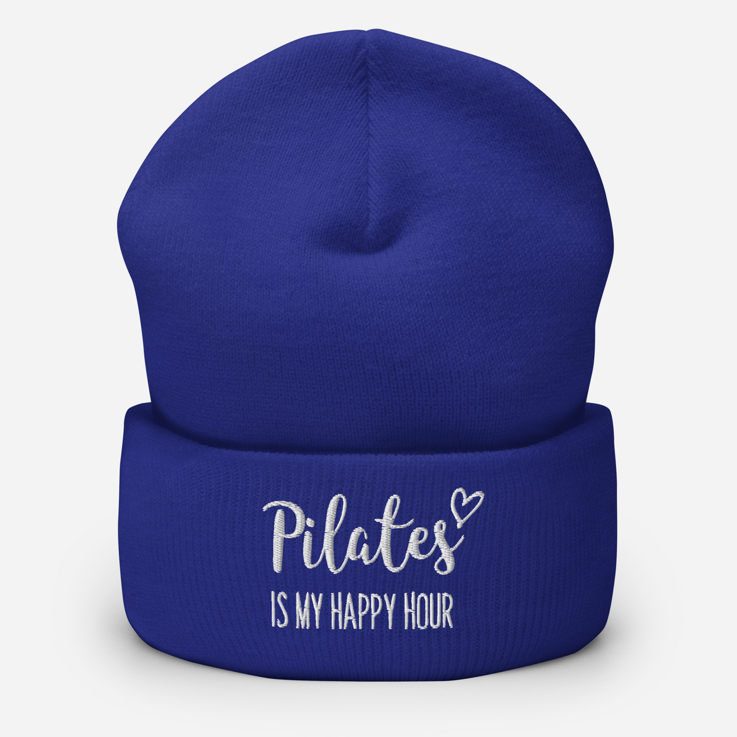 Pilates if my Happy Hour Cuffed Beanie