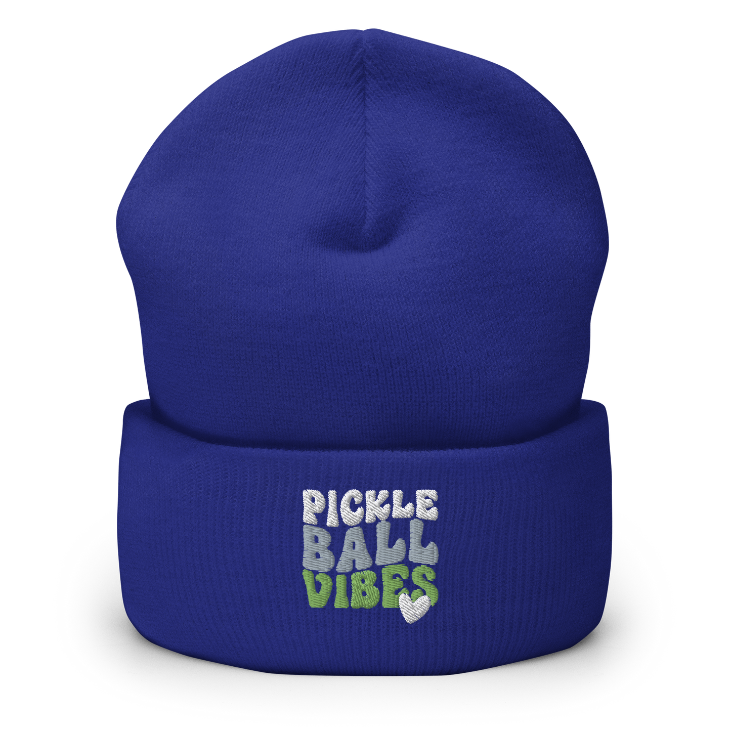 Pickleball Vibes Cuffed Beanie