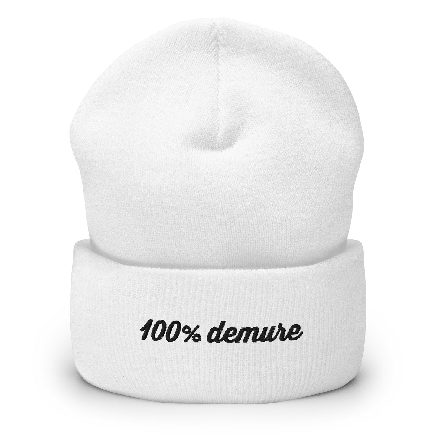 100% demure Cuffed Beanie