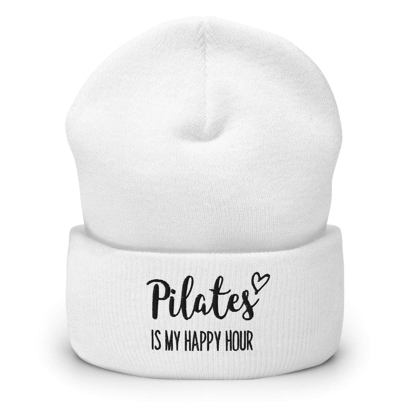 Pilates if my Happy Hour Cuffed Beanie