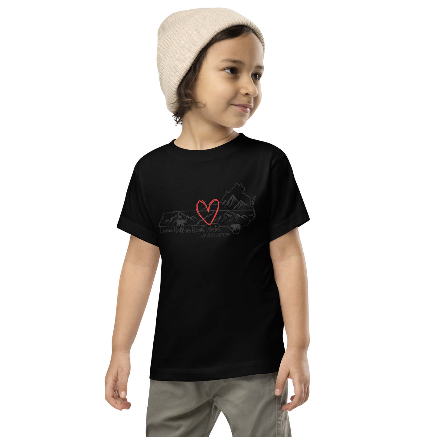 Appalachia Strong | Hurricane Helene Relief Toddler Short Sleeve Tee