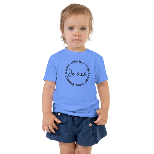 Je Suis... Toddler Short Sleeve Tee