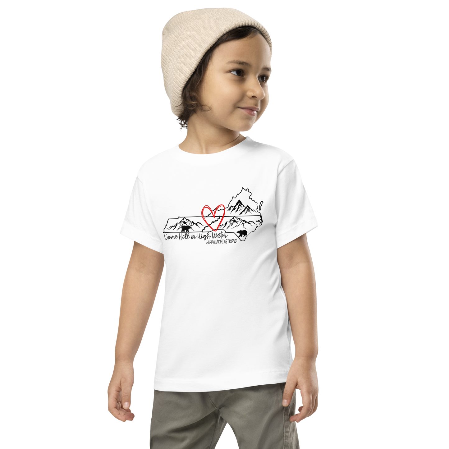 Appalachia Strong | Hurricane Helene Relief Toddler Short Sleeve Tee