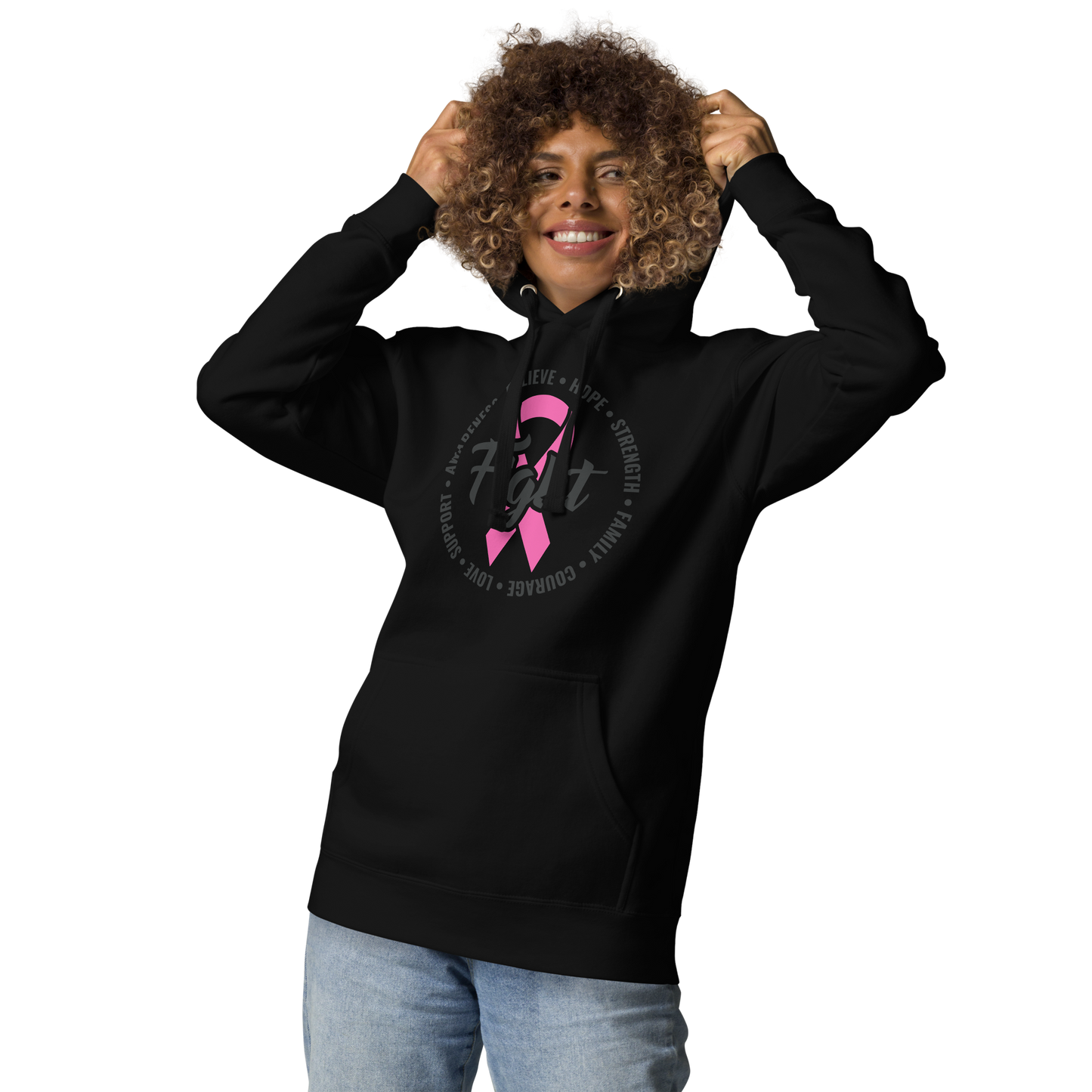 FIGHT Breast Cancer Unisex Hoodie