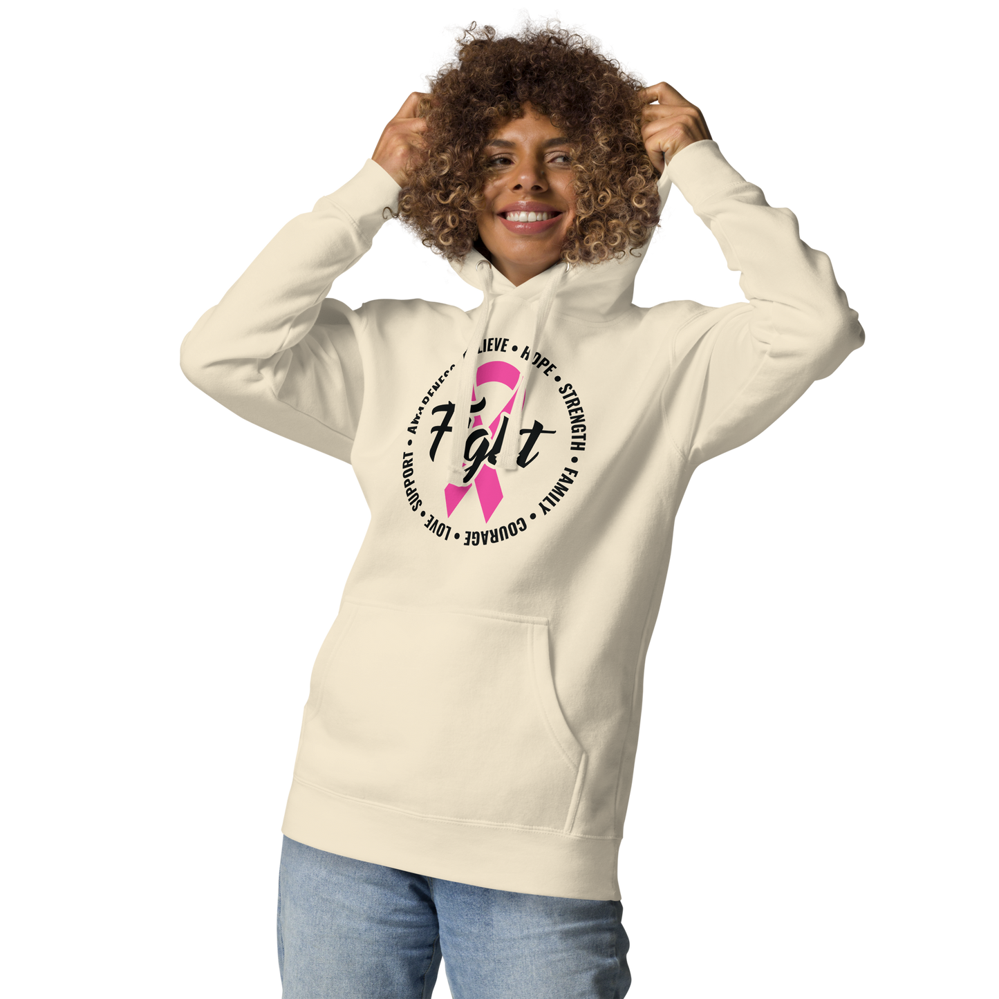 FIGHT Breast Cancer Unisex Hoodie