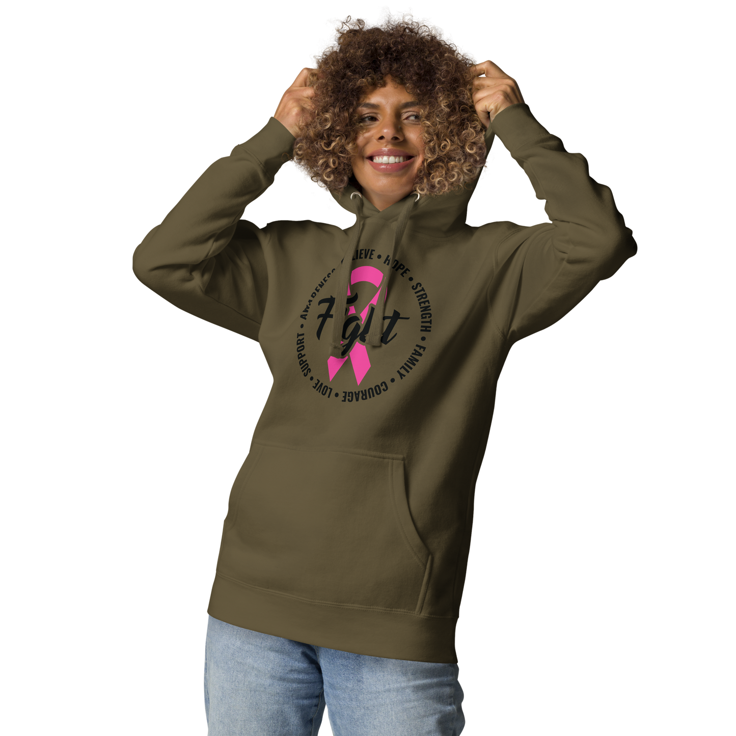 FIGHT Breast Cancer Unisex Hoodie