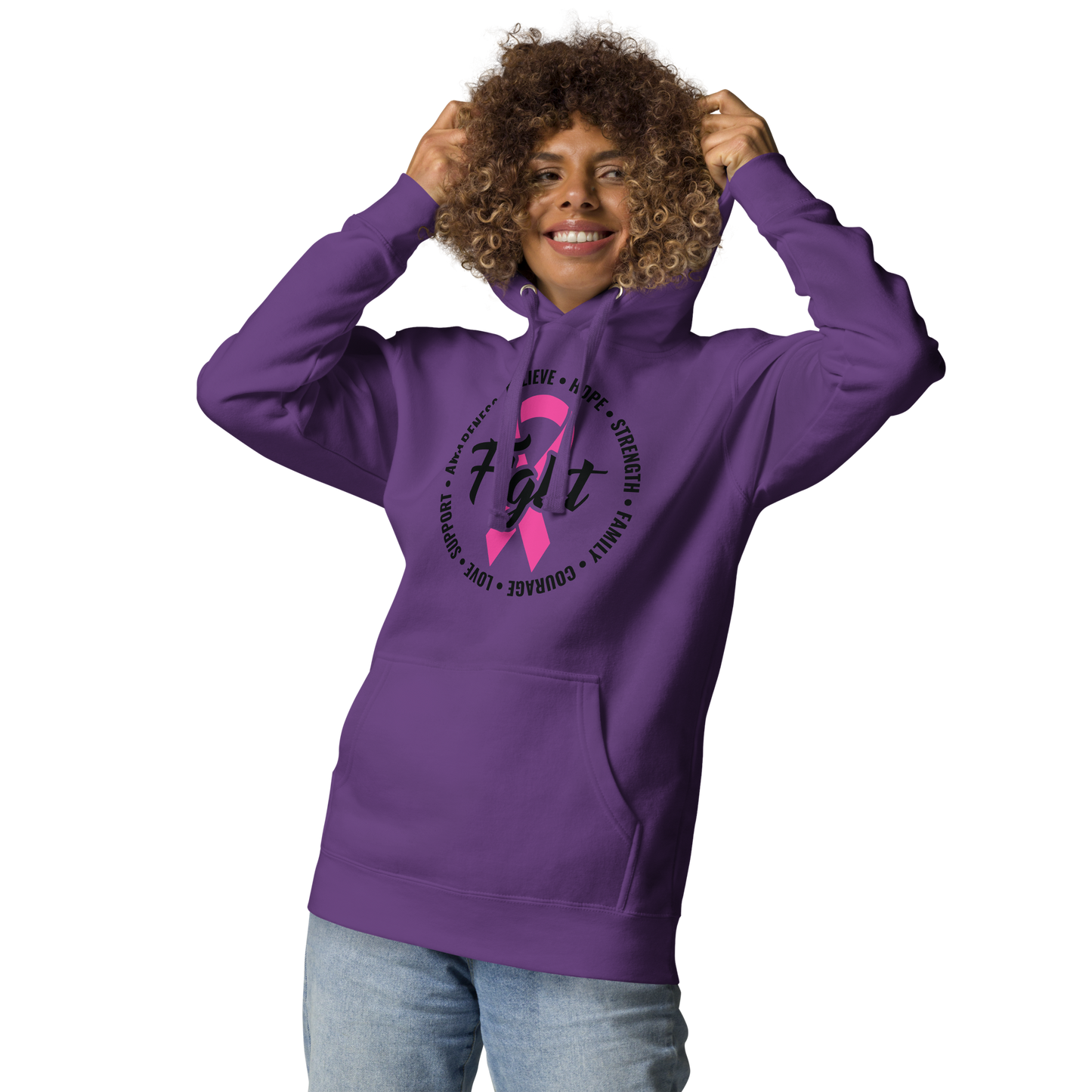 FIGHT Breast Cancer Unisex Hoodie