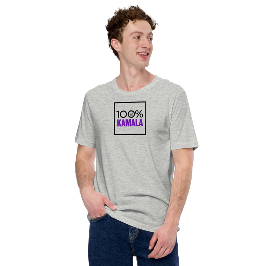 100% KAMALA Unisex Tee Shirt