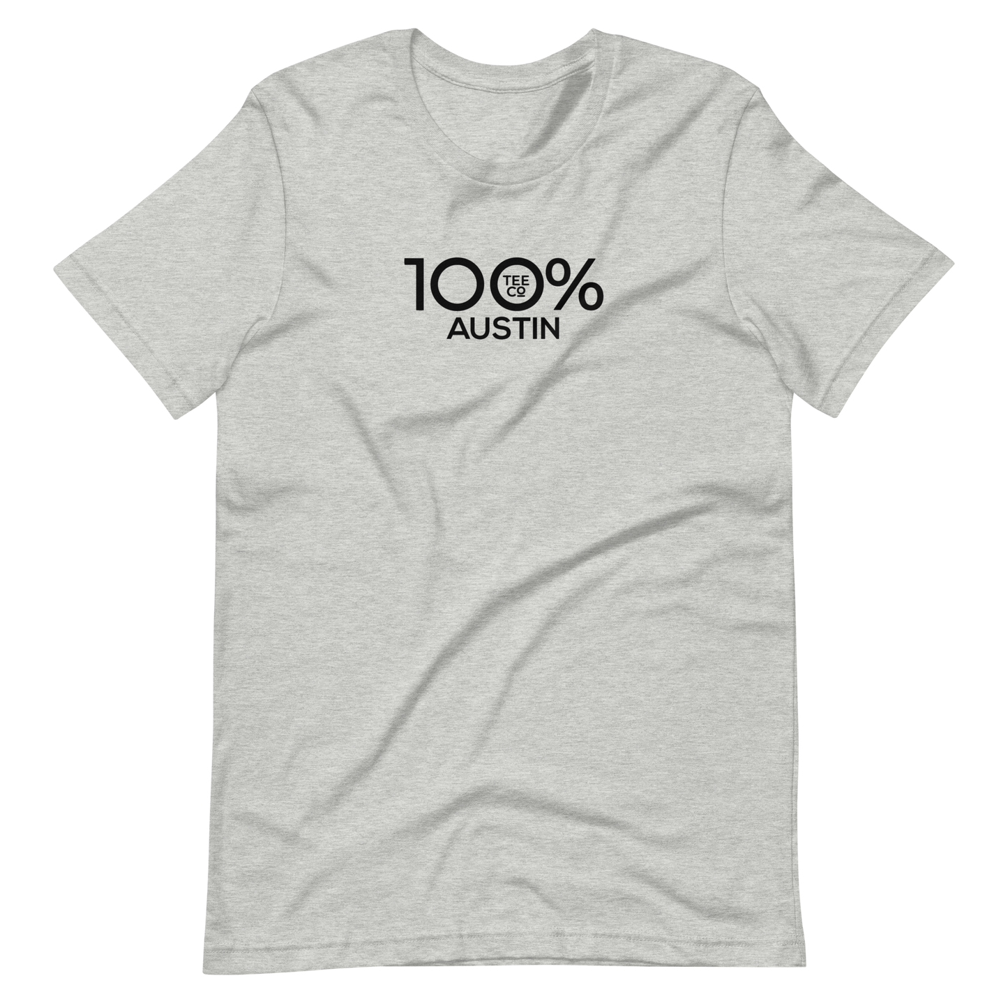 100% AUSTIN Short-Sleeve Unisex Tee