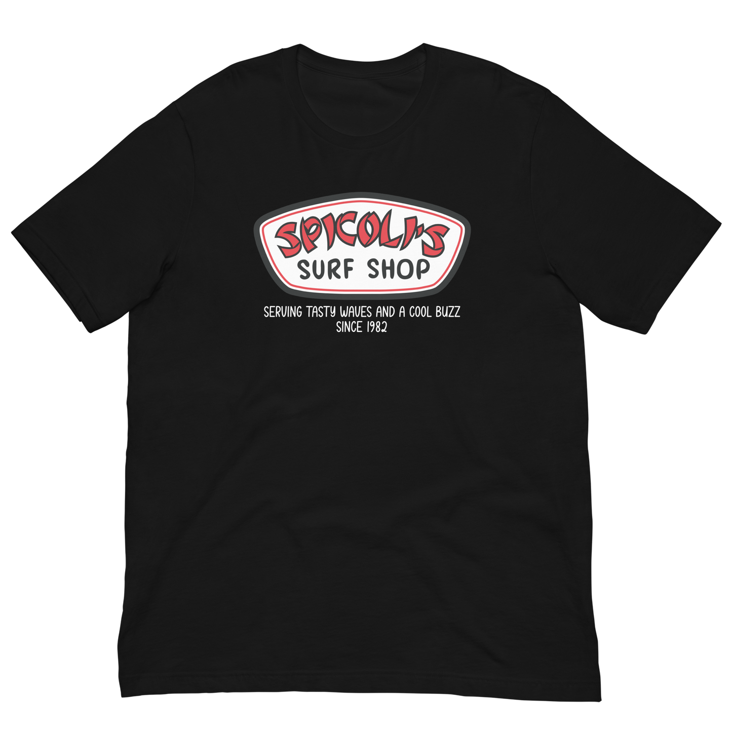 Spicoli's Surf Shop Unisex Tee Shirt