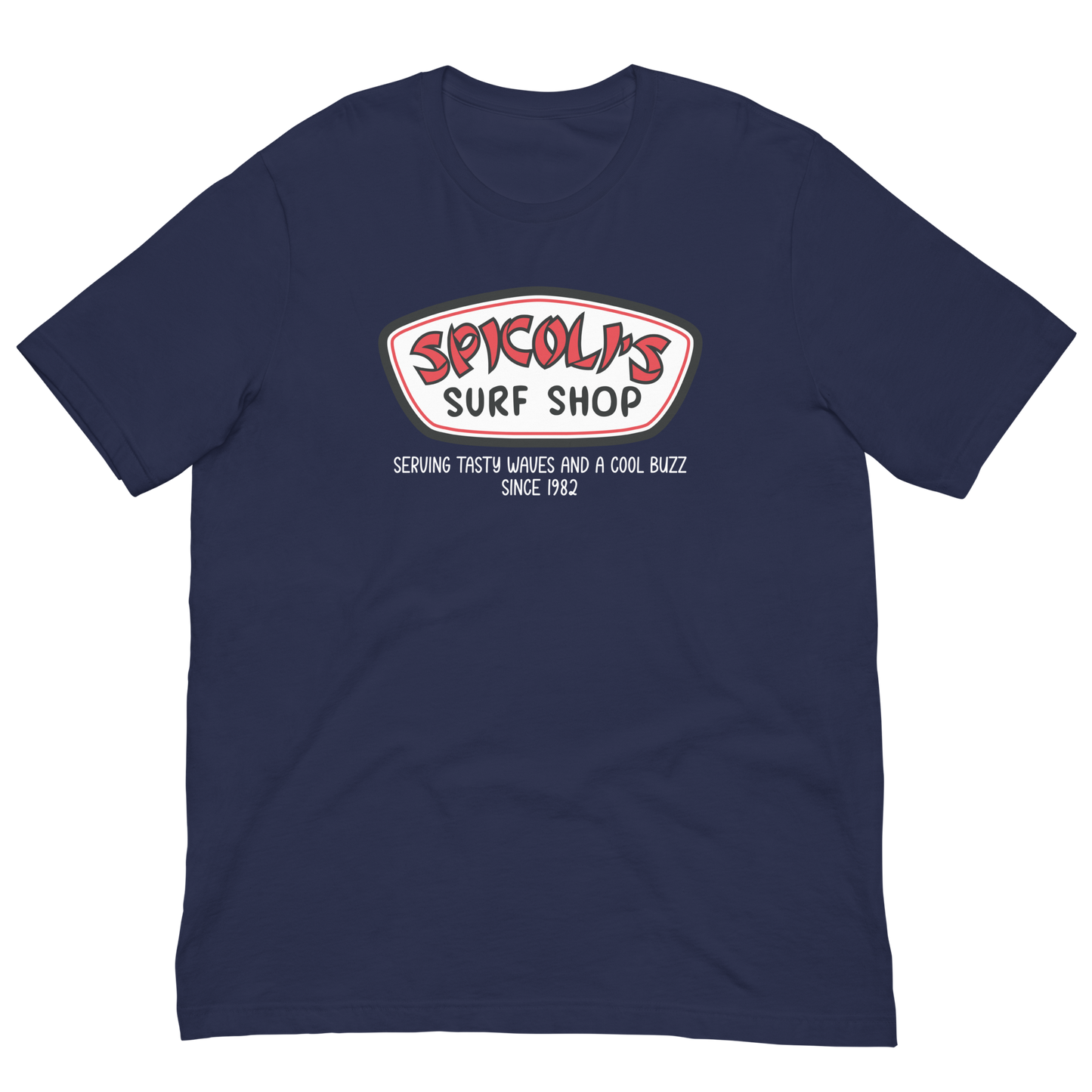 Spicoli's Surf Shop Unisex Tee Shirt