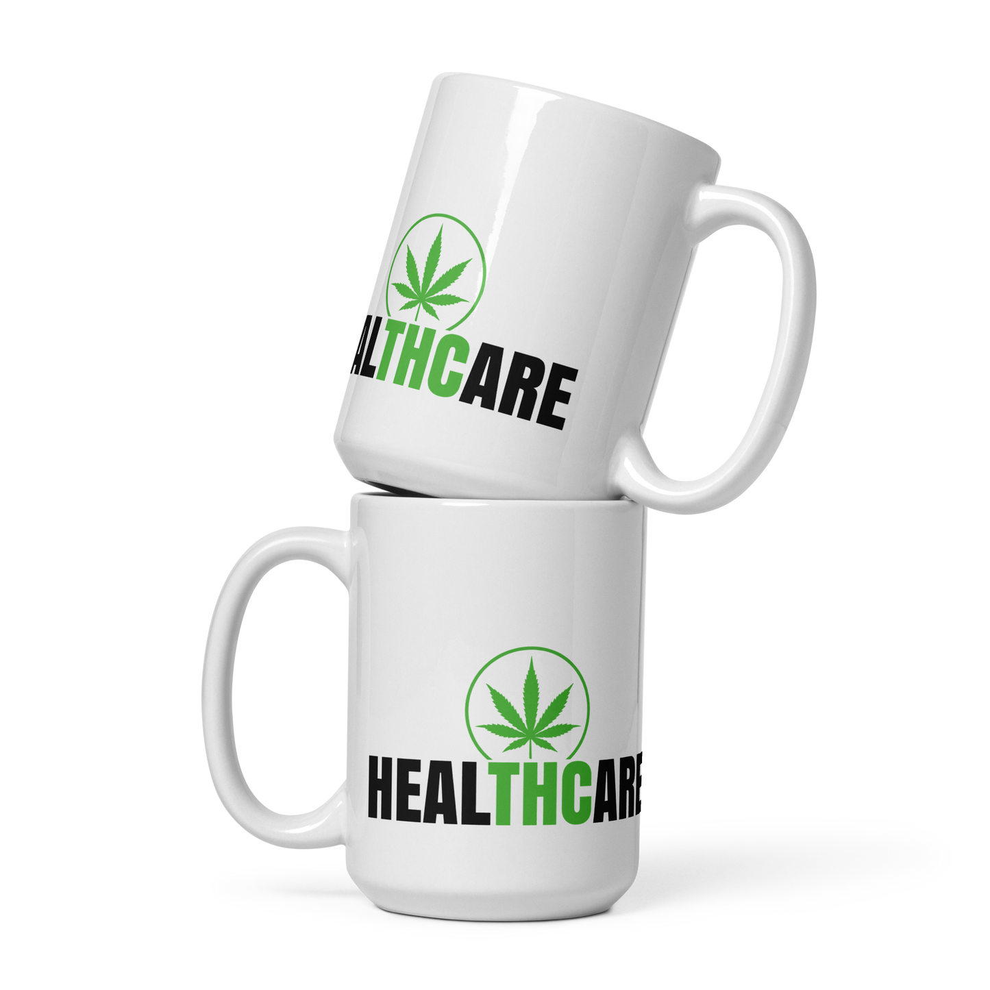 THC Health Care White Glossy Mug