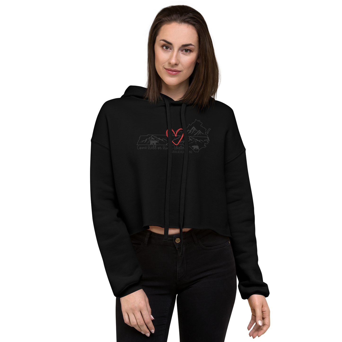 Appalachia Strong | Hurricane Helene Relief Crop Hoodie