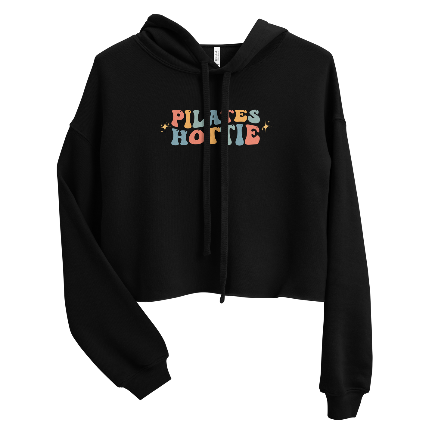 Pilates Hottie (Color) Crop Hoodie