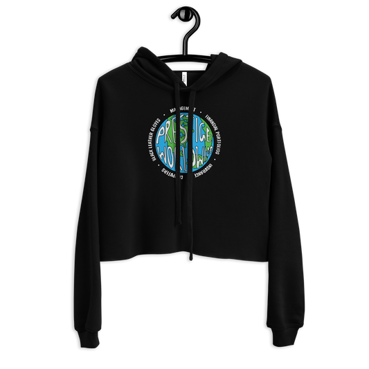 Prestige Worldwide Crop Hoodie