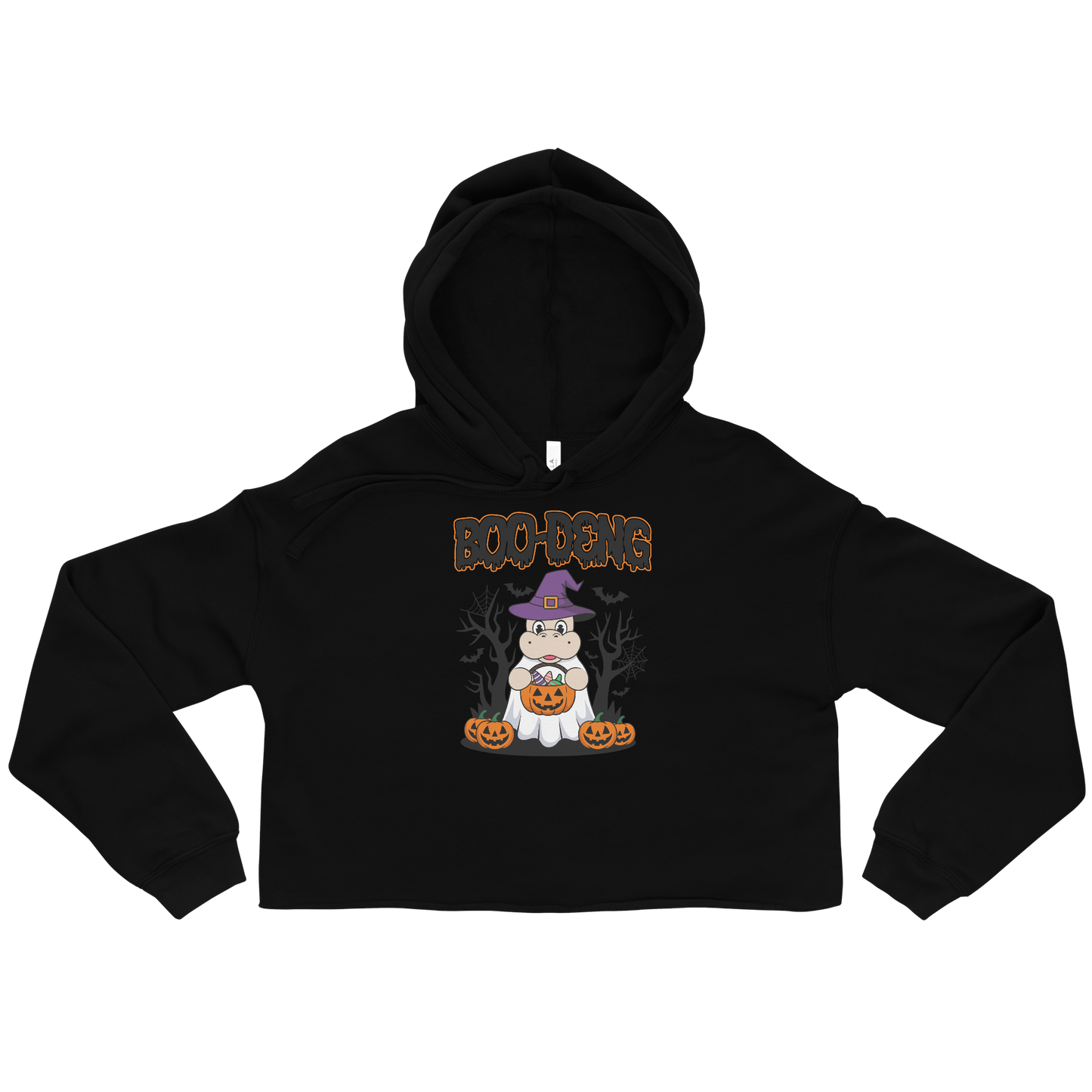 Boo Deng (Moo Deng) Crop Hoodie