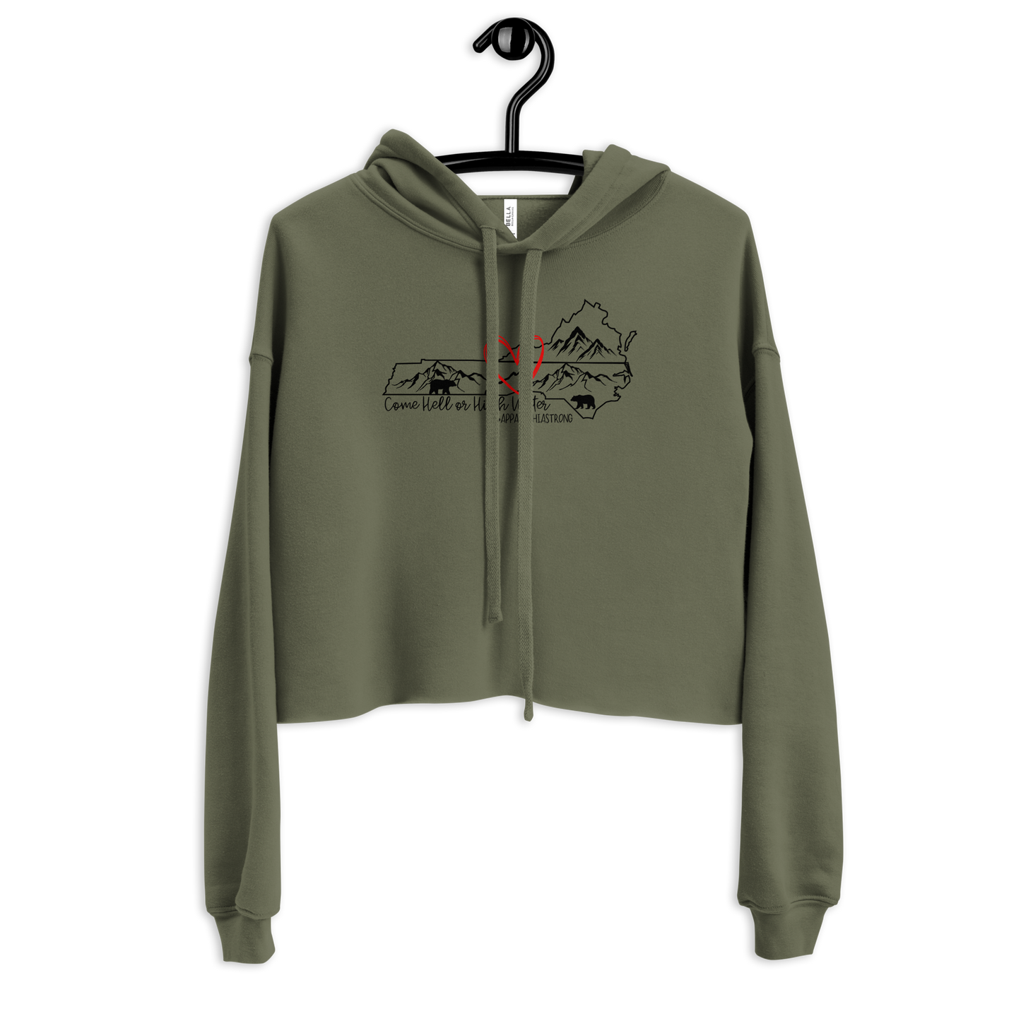 Appalachia Strong | Hurricane Helene Relief Crop Hoodie