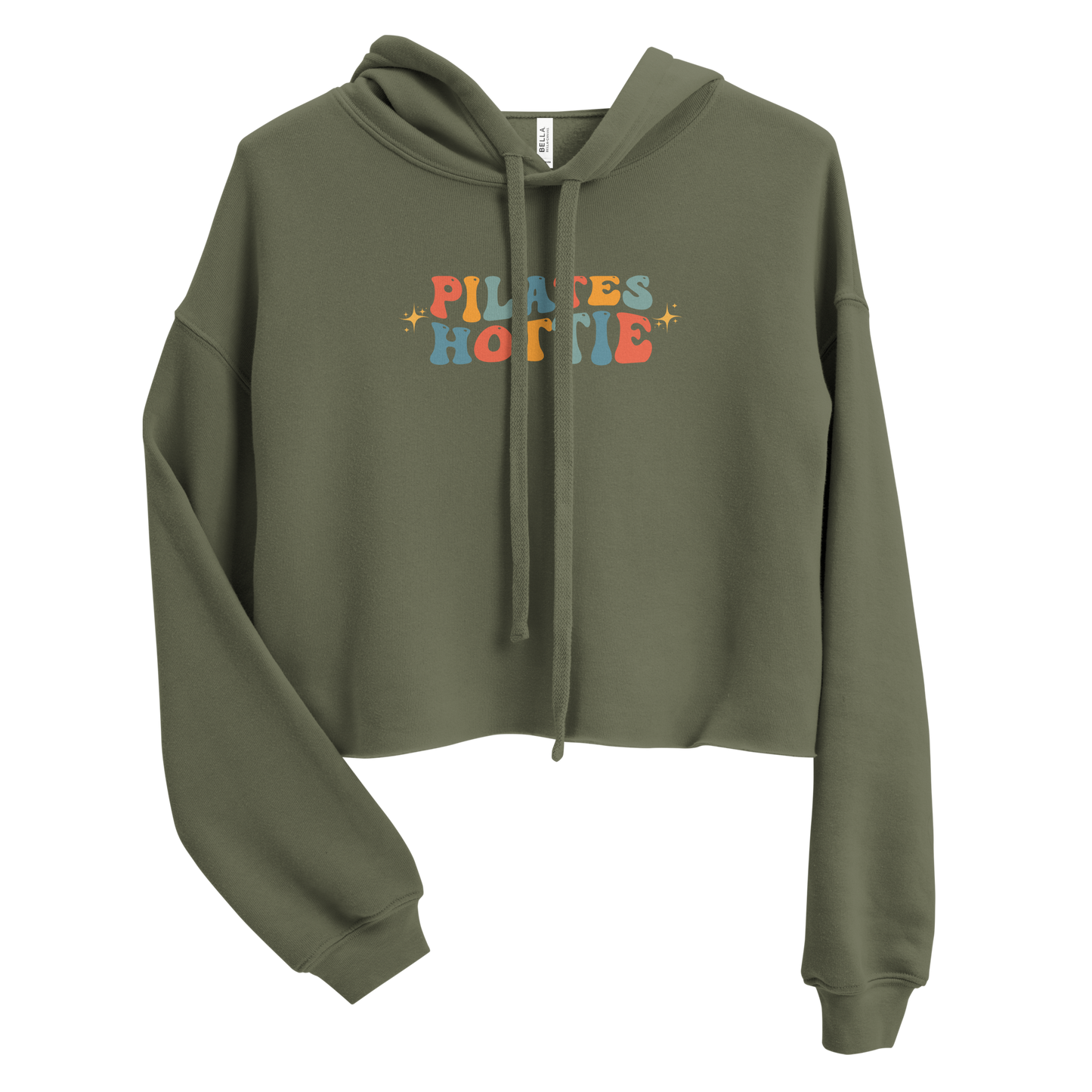 Pilates Hottie (Color) Crop Hoodie