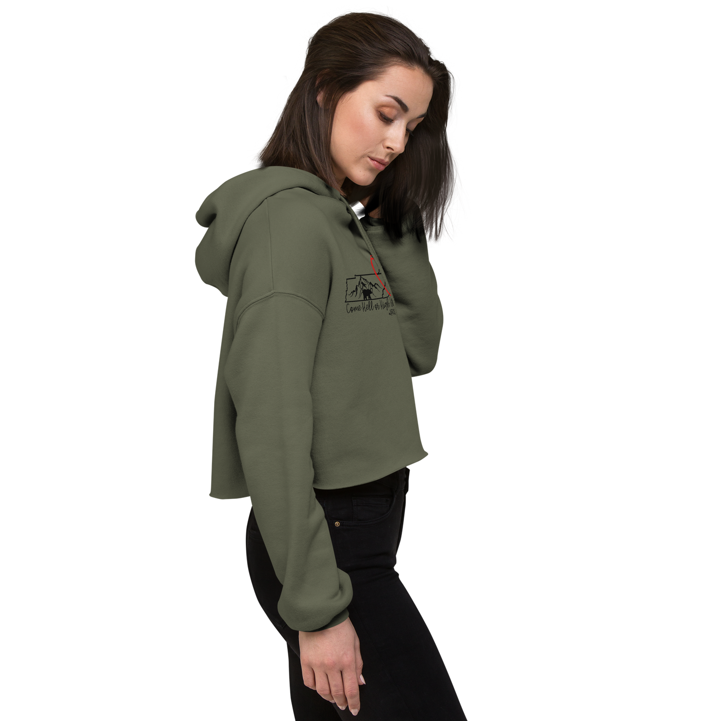 Appalachia Strong | Hurricane Helene Relief Crop Hoodie