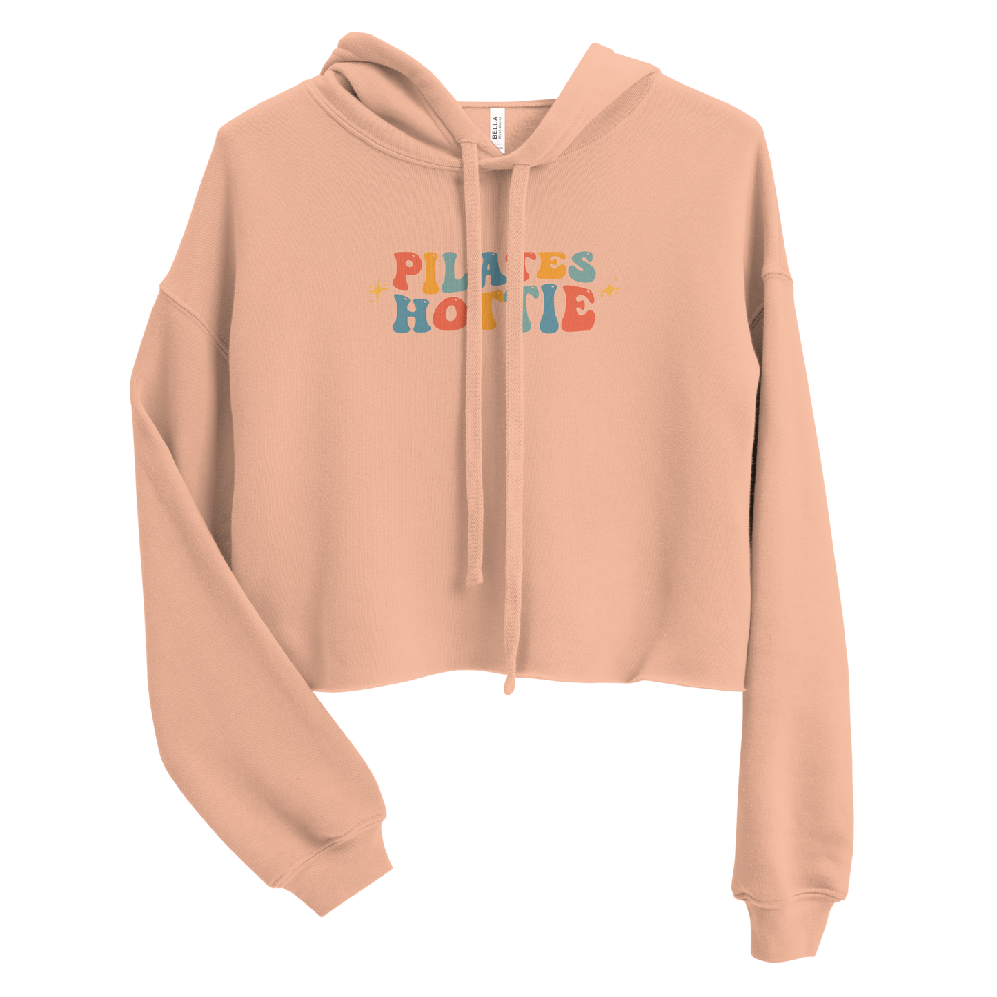 Pilates Hottie (Color) Crop Hoodie