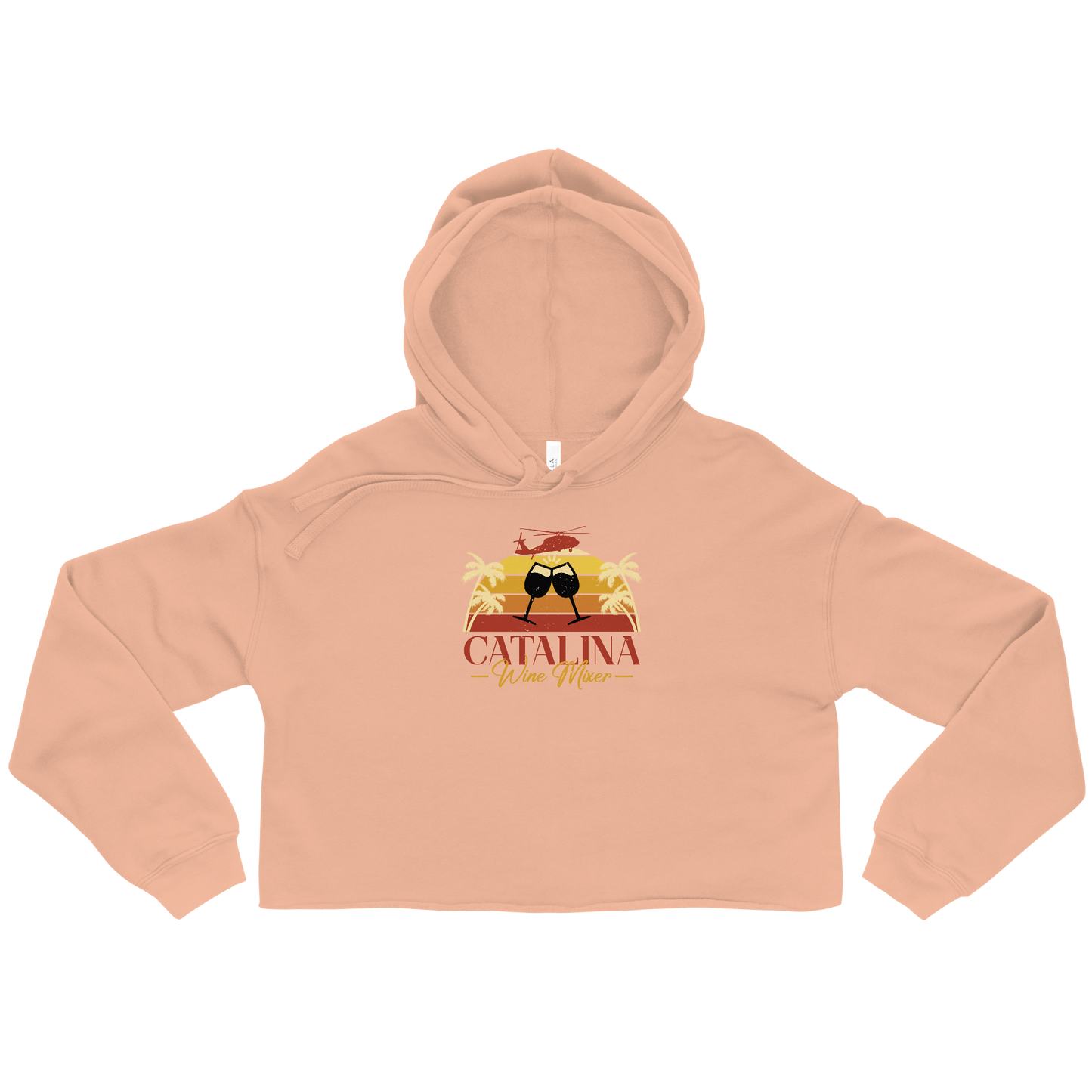 Catalina Wine Mixer Crop Hoodie