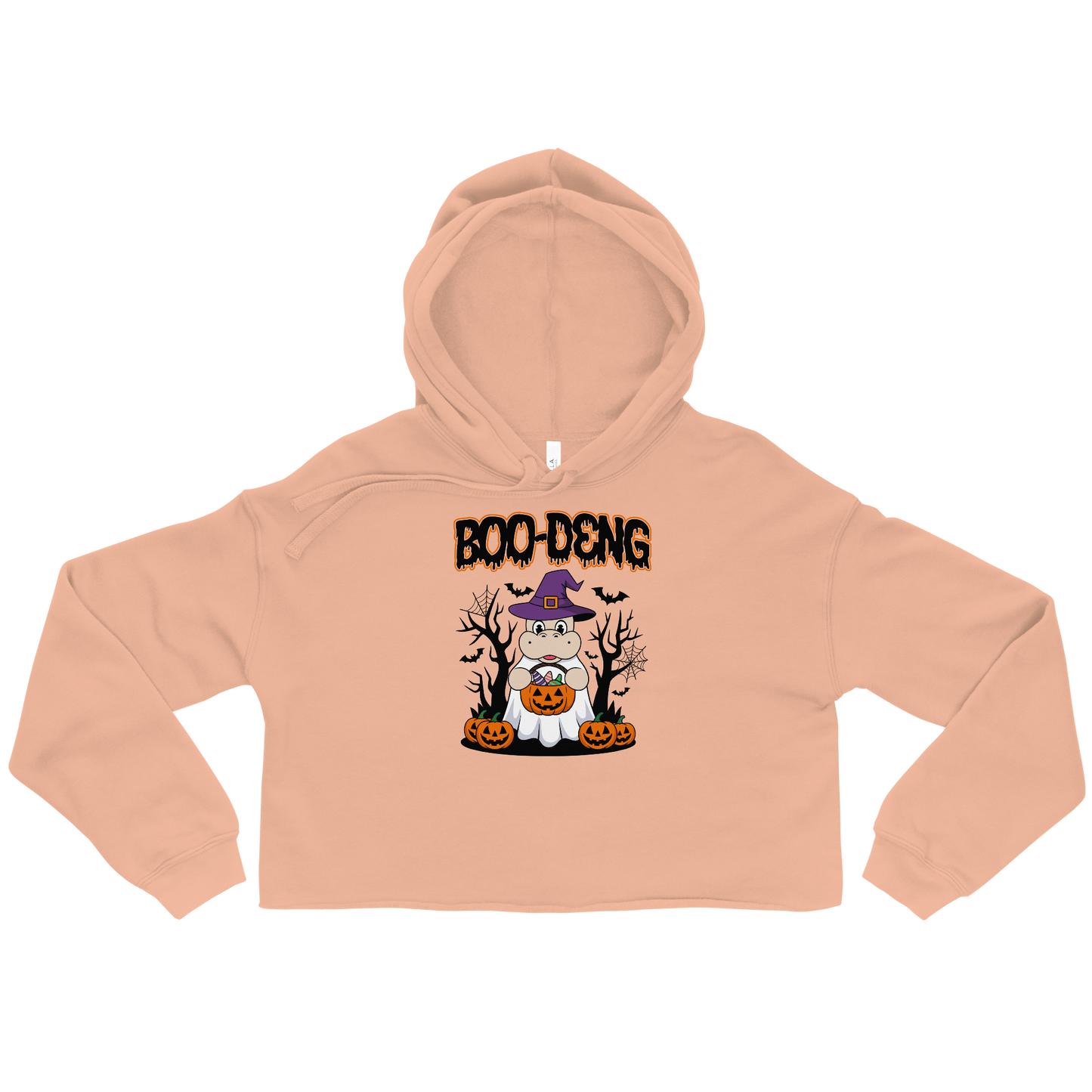 Boo Deng (Moo Deng) Crop Hoodie